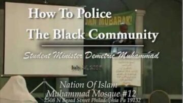 How To Police The Black Community